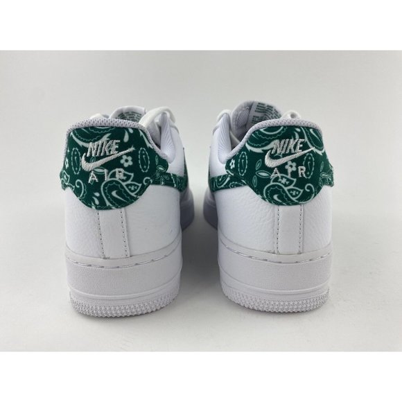 Nike Air Force 1 Low 07 Green Paisley Women's 11.5 / Men's 10 Sneakers B-Grade - Picture 6 of 12